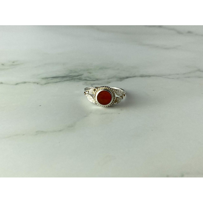 Sky Jewelry Винтажное Серебряное кольцо с Агатом