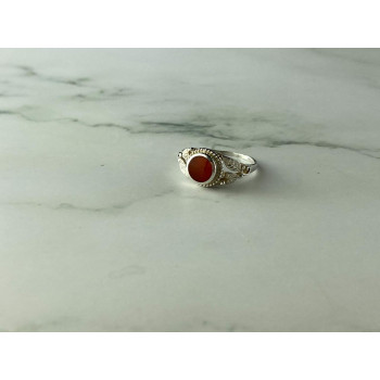 Sky Jewelry Винтажное Серебряное кольцо с Агатом