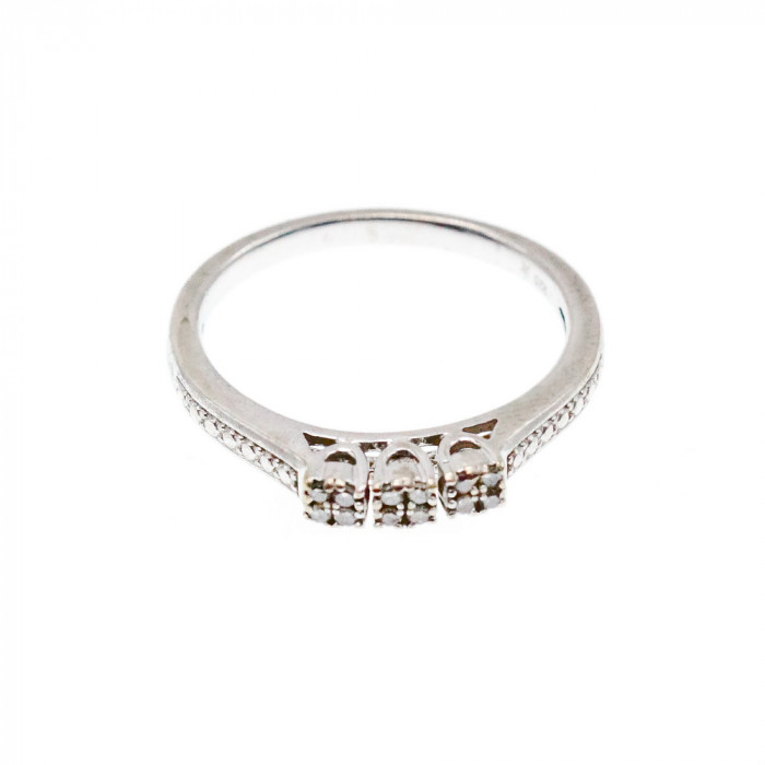 Sky Jewelry Серебряное кольцо 925 проба с камнями белый Топаз