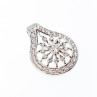 Sky Jewelry Кулон серебро 925 пробы с фианитом