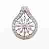 Sky Jewelry Кулон серебро 925 пробы с фианитом