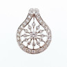 Sky Jewelry Кулон серебро 925 пробы с фианитом