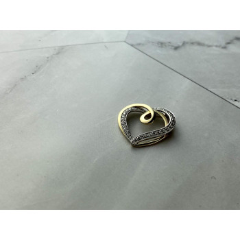 Sky Jewelry Золотой Кулон с Бриллиантами 10К (417 проба)