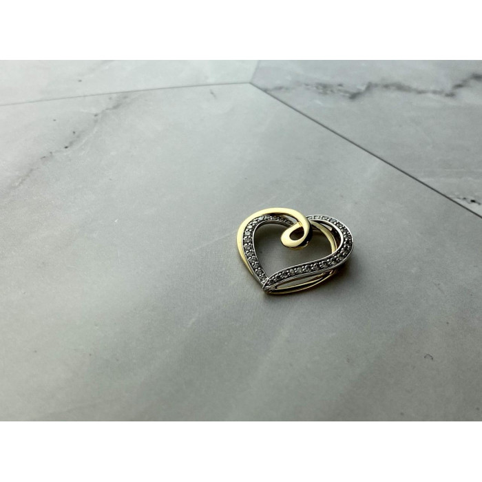 Sky Jewelry Золотой Кулон с Бриллиантами 10К (417 проба)