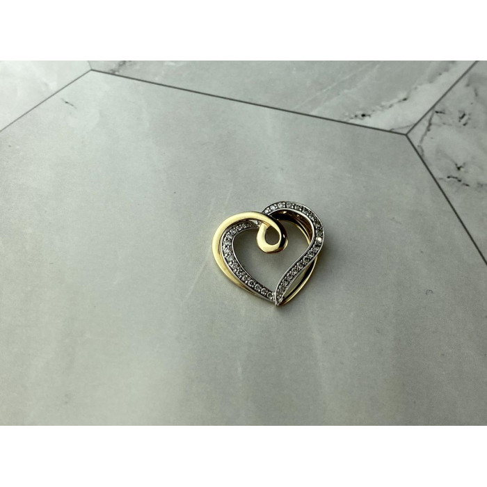 Sky Jewelry Золотой Кулон с Бриллиантами 10К (417 проба)