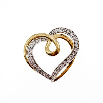 Sky Jewelry Золотой Кулон с Бриллиантами 10К (417 проба)