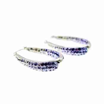 Sky Jewelry Серебряные Серьги 925 проба  с Фианитами  *Блеск*