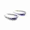 Sky Jewelry Серебряные Серьги 925 проба  с Фианитами  *Блеск*