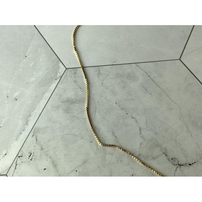 Sky Jewelry Серебряная Цепочка с Кулоном в позолоте с Рубинами и Сапфирами