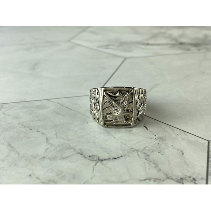 Sky Jewelry Мужской Серебряный Перстень 925 проба *Орел