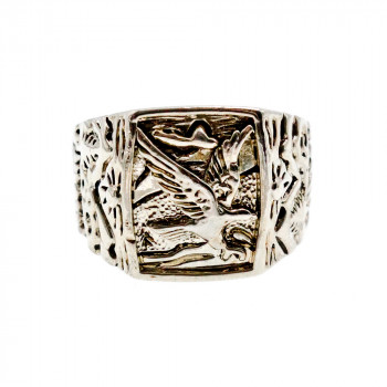 Sky Jewelry Мужской Серебряный Перстень 925 проба *Орел