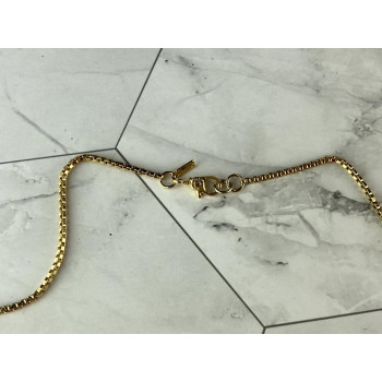 Sky Jewelry Цепочка с Кулоном  в позолоте Коралл и Фианиты