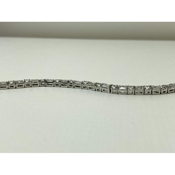 Sky Jewelry Серебряный браслет 925 пробы с камнями Гошенит (Берилл)