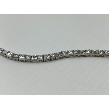 Sky Jewelry Серебряный браслет 925 пробы с камнями Гошенит (Берилл)