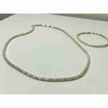 Sky Jewelry Стильный Серебряный Набор Italy
