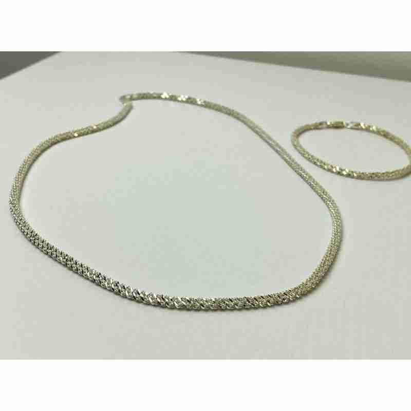 Sky Jewelry Стильный Серебряный Набор Italy
