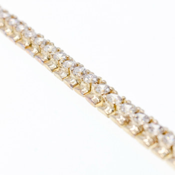 Sky Jewelry Серебряный Браслет 925 пробы с Фианитами   *Сияй