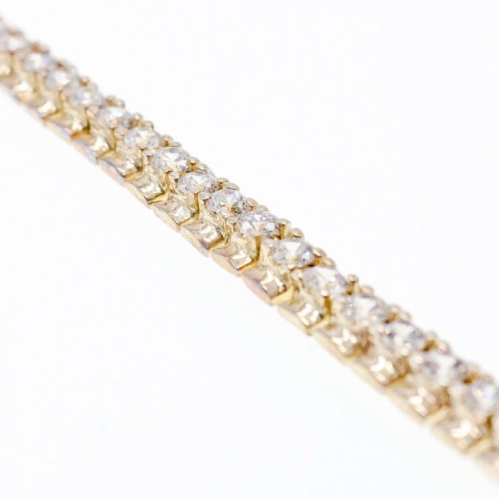 Sky Jewelry Серебряный Браслет 925 пробы с Фианитами   *Сияй