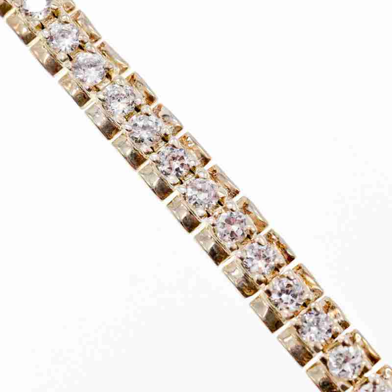 Sky Jewelry Серебряный Браслет 925 пробы с Фианитами   *Сияй