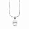 Sky Jewelry Серебряная Цепочка с Кулоном Фианит  925 проба  Италия