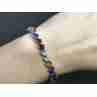 Sky Jewelry Серебряный браслет с разноцветными фианитами