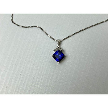 Sky Jewelry Серебряный Комплект с камнем Лондон Топаз