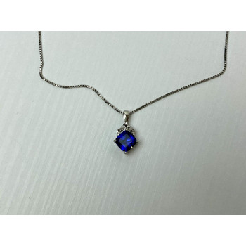 Sky Jewelry Серебряный Комплект с камнем Лондон Топаз