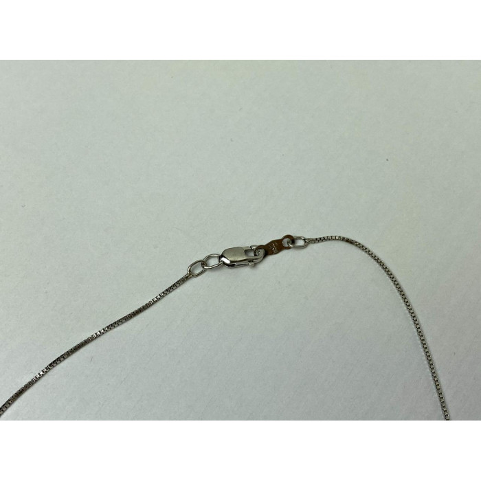 Sky Jewelry Серебряная Цепочка с Кулоном Лондон Топаз и Белый Топаз