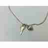Sky Jewelry Серебряный Браслет на ногу Италия 925 проба  * Ключ к Сердцу
