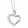 Sky Jewelry Серебряная Цепочка с Кулоном Италия *Сердце