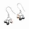 Sky Jewelry Серебряные Серьги с Жемчугом  925 проба