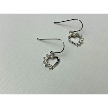 Sky Jewelry Серебряные Серьги  *Сердце*