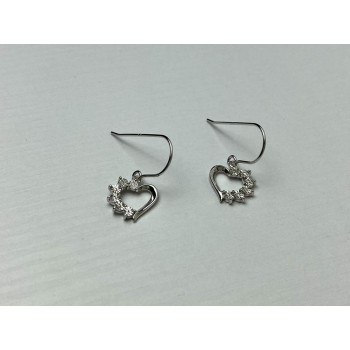 Sky Jewelry Серебряные Серьги  *Сердце*