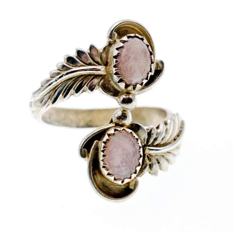 Sky Jewelry Винтажное Серебряное Кольцо с Перламутром