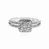 Sky Jewelry Золотое Кольцо 10К (417 проба) с Бриллиантами  *Блеск Алмаза