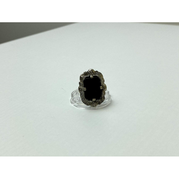 Sky Jewelry Винтажное Серебряное кольцо с Агатом 925 проба