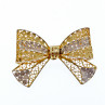 Sky Jewelry Брошь в позолоте *Бантик