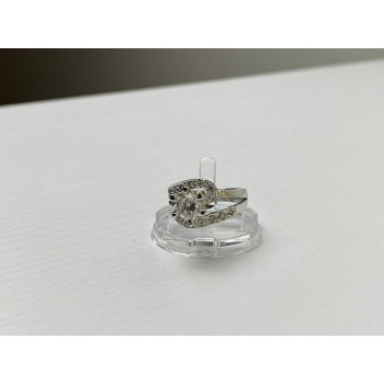 Sky Jewelry Серебряное Кольцо 925 пробы с Фианитами  *Блеск*