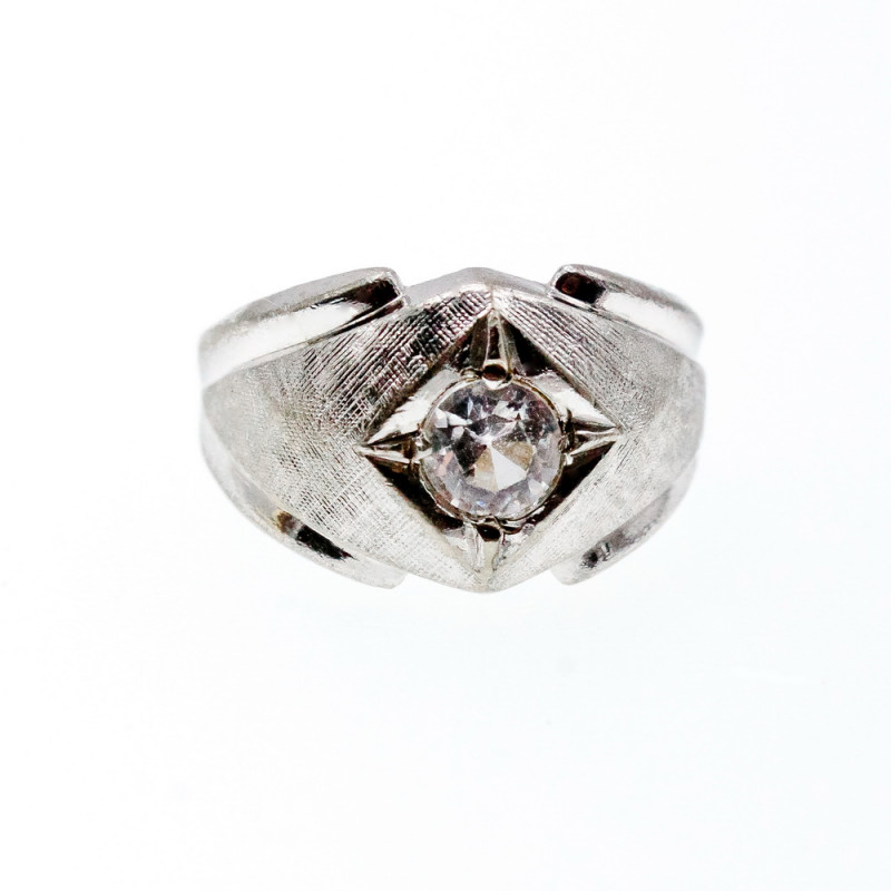 Sky Jewelry Серебряное Кольцо с Фианитом