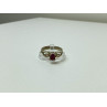 Sky Jewelry Винтажное Серебряное кольцо с Рубином  925 проба