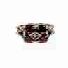 Sky Jewelry Серебряное кольцо 925 проба с Альмандином и Фианитом