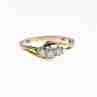 Sky Jewelry Золотое Кольцо с камнями Лейкосапфир 10К (417 проба)