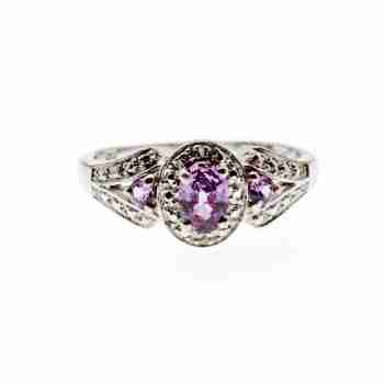 Sky Jewelry Серебряное Кольцо 925 пробы с Турмалином
