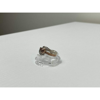 Sky Jewelry Серебряное Кольцо с камнями Гелиодор и Гошенит (Берилл) 925 проба