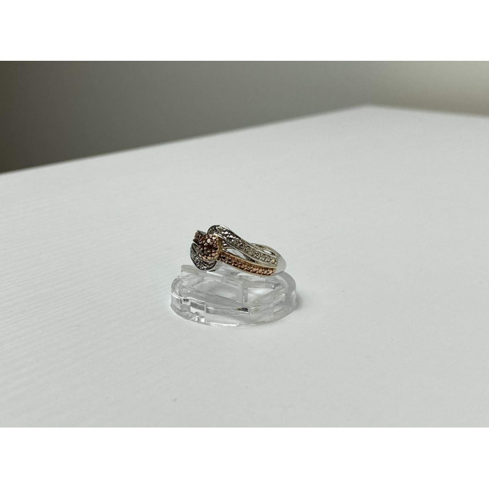 Sky Jewelry Серебряное Кольцо с камнями Гелиодор и Гошенит (Берилл) 925 проба