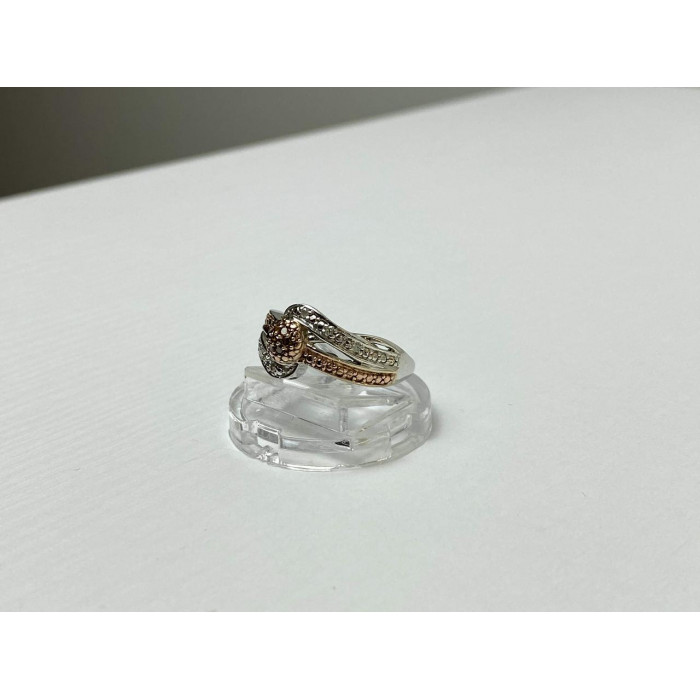 Sky Jewelry Серебряное Кольцо с камнями Гелиодор и Гошенит (Берилл) 925 проба