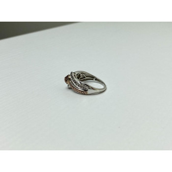 Sky Jewelry Серебряное Кольцо с камнями Гелиодор и Гошенит (Берилл) 925 проба