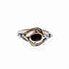 Sky Jewelry Винтажное Серебряное Кольцо с Черным Ониксом
