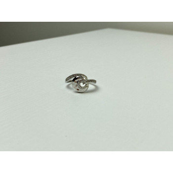 Sky Jewelry Стильное Серебряное  Кольцо с Фианитами 925 проба