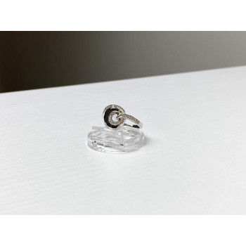 Sky Jewelry Стильное Серебряное  Кольцо с Фианитами 925 проба
